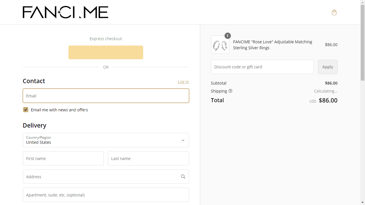 How to apply Fanci Me coupon code